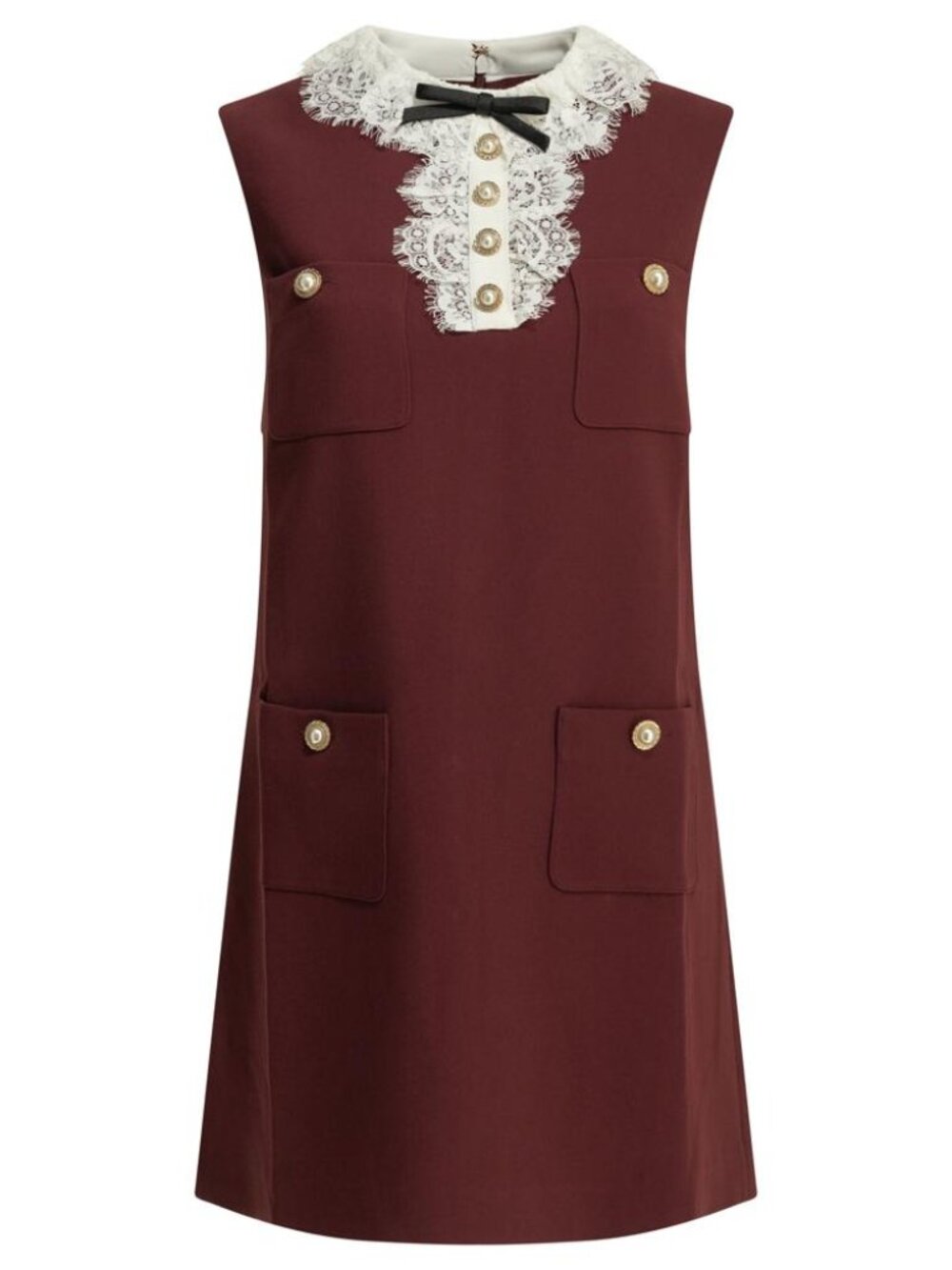 Self-Portrait Short Dress With Lace Detail Tag Size 12 Women - Picture 1 of 4